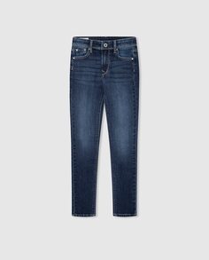 Джинсы для девочки модель PIXLETTE Pepe Jeans, темно-синий