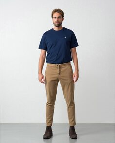 Обычные бежевые мужские брюки чинос Etiem