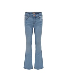 Расклешенные джинсы для девочки Only, светло-синий