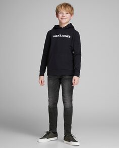 Черные длинные джинсы для мальчика Jack &amp; Jones Jack &amp; Jones, черный