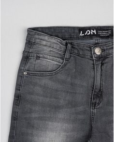 Серые зауженные джинсы для мальчика Losan, черный