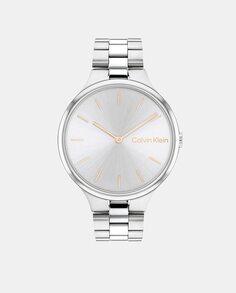 Связанные 25200128 стальные женские часы Calvin Klein, серебро
