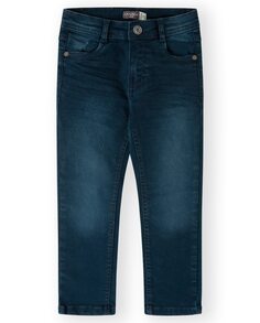 Длинные джинсы для мальчика с карманами с эффектом потертости Canada House, синий