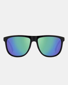Прямоугольные мужские солнцезащитные очки темно-синего цвета Carrera, темно-синий