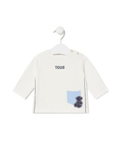 Хлопковая футболка с карманом Tous