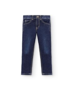 Синие джинсы для мальчика с карманами Charanga, синий