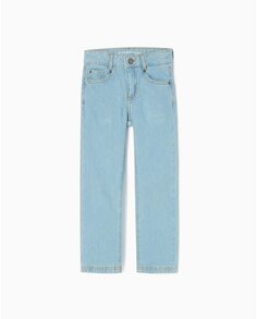 Пятикарманные джинсы для мальчика с регулируемой талией Zippy, светло-синий