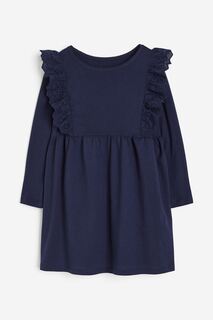 Платье H&amp;M Jersey, темно-синий H&M