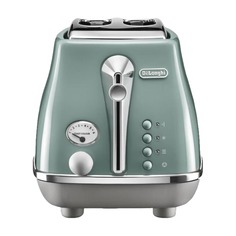 Тостер DeLonghi Icona Capitals CTOC2003.GR, зеленый