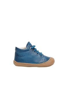 Кожаные кроссовки «Первые шаги ребенка» Naturino, темно-синий