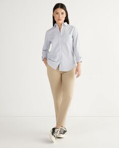 Однотонные женские прямые брюки Gap