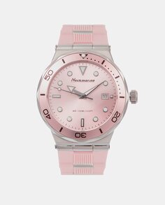 Спортивные NKM4203L13 розовые силиконовые женские часы Neckmarine, розовый