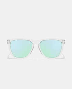 Унисекс квадратные прозрачные солнцезащитные очки с поляризованными линзами Hawkers, прозрачный