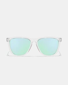 Унисекс квадратные прозрачные солнцезащитные очки с поляризованными линзами Hawkers, прозрачный