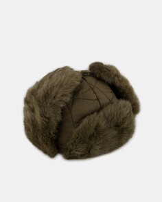 Нейлоновая шапка с подкладкой из натурального меха Latouche