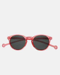 Круглые розовые женские солнцезащитные очки с поляризационными линзами Parafina, розовый