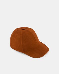 Оранжевая шерстяная шапка с металлической пластиной Latouche, оранжевый