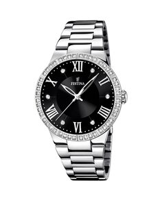 F16719/2 Boyfriend Collection серебряные женские часы из стали Festina, серебро