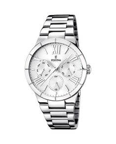 F16716/1 Boyfriend Collection серебряные женские часы из стали Festina, серебро
