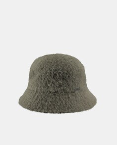 Зеленая меховая шапка Barts, зеленый