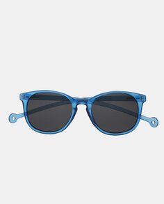 Солнцезащитные очки унисекс квадратной синей формы с поляризационными линзами Parafina, синий