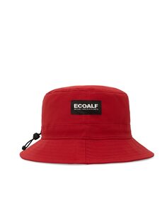 Рыбацкая шапка с регулируемым шнурком Ecoalf, красный