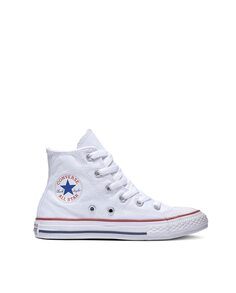 Детские повседневные кроссовки Converse Chuck Taylor All Star High Canvas из ткани Converse, белый