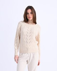 Женский свитер смесовой вязки с длинными рукавами Molly Bracken