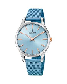 F20506/2 Boyfriend Collection синие женские часы из стали Festina, синий