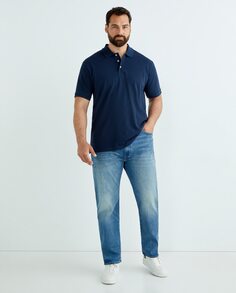 Мужские синие джинсы 502 Taper, средней стирки, большие размеры Levi&apos;s, синий Levis