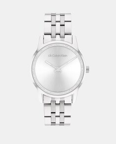 Мужские часы из стали Swiss Made 25000019 Calvin Klein, серебро