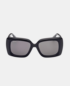 Черные квадратные солнцезащитные очки из ацетата MAX&amp;Co., черный