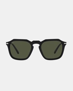 Круглые солнцезащитные очки унисекс из ацетата гаваны Persol, коричневый