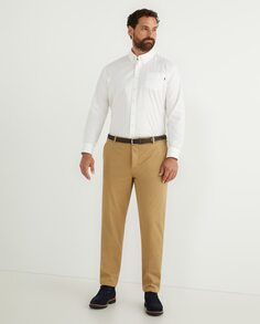 Мужские чиносы Supreme Flex Slim бежевого цвета больших размеров Dockers, бежевый