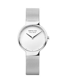 Bering 15531-004 Женские часы MAX RENÉ с миланским сетчатым ремешком Bering, белый