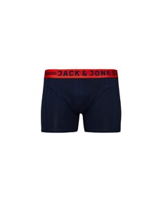 Тонкие мужские трикотажные боксеры синего цвета Jack &amp; Jones, синий