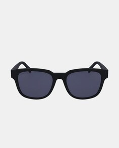 Черные квадратные мужские солнцезащитные очки Lacoste, черный