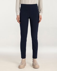 Однотонные женские брюки с карманами Naulover, темно-синий
