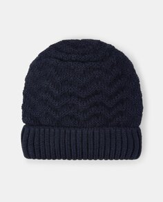 Комбинированная плетеная шляпа El Corte Inglés, темно-синий
