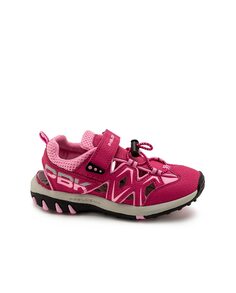 Розовые сандалии в спортивном стиле для девочек на застежке-липучке Pablosky, розовый