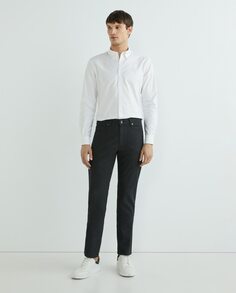 Серые обычные мужские джинсы Exigency, серый