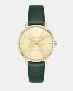 Crocorigin2001233 зеленые кожаные женские часы Lacoste, зеленый
