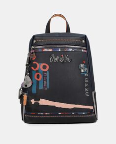 Разноцветный прогулочный рюкзак на молнии Anekke, мультиколор