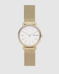 Skagen Signatur SKW2693 женские часы из золотой стали Skagen, золотой