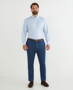 Мужские брюки-чиносы из обычного денима больших размеров Mirto, синий