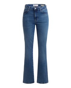 Сексуальные прямые расклешенные женские джинсы Guess, синий