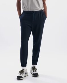 Обычные мужские брюки-джоггеры темно-синего цвета Loreak Mendian, темно-синий