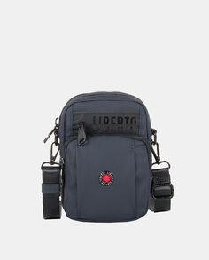 Миниатюрная нейлоновая сумка через плечо темно-синего цвета с передним карманом Liberto, темно-синий