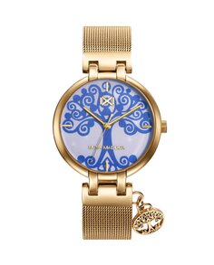 Женские часы Shibuya три стальные стрелки с миланской сеткой ip gold Mark Maddox, золотой