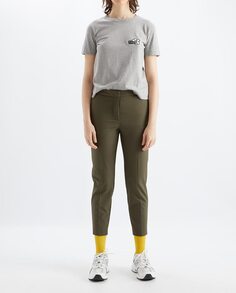 Однотонные женские узкие брюки с боковыми карманами Loreak Mendian